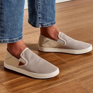 OluKai Women's Tan Slip-On Sneakers